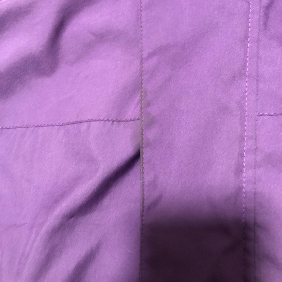 Vintage Eastern Mountain Sports (EMS) Purple Half-Zip Anorak Windbreaker Jacket - Picture 5 of 13